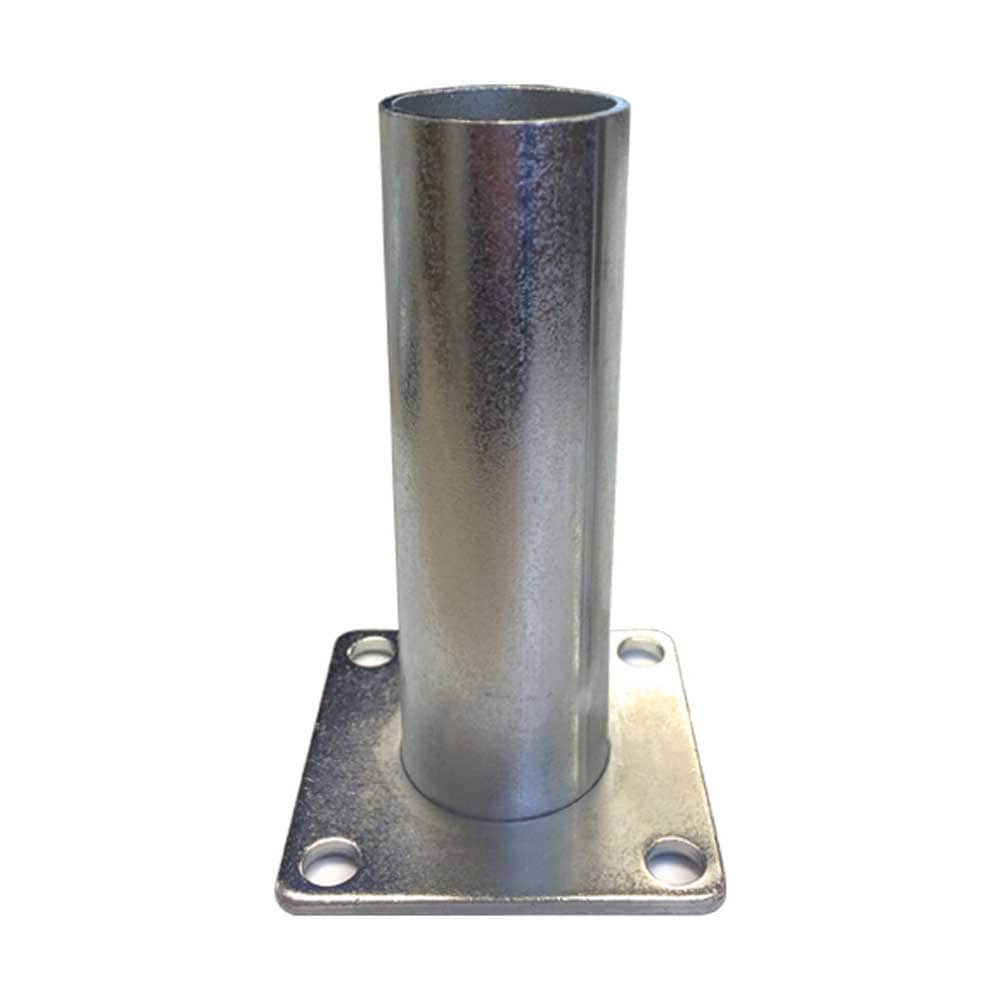 Pylex Spybase 1.88-in Zinc Plated Steel Post Insert For Metal Fence 6-Pack