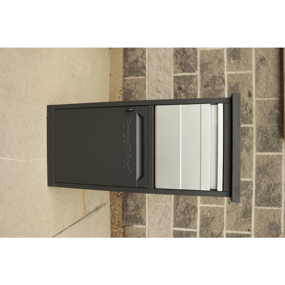ParcelWirx Gray Wall/Ground Mount Secure Dropbox - Super Arbor