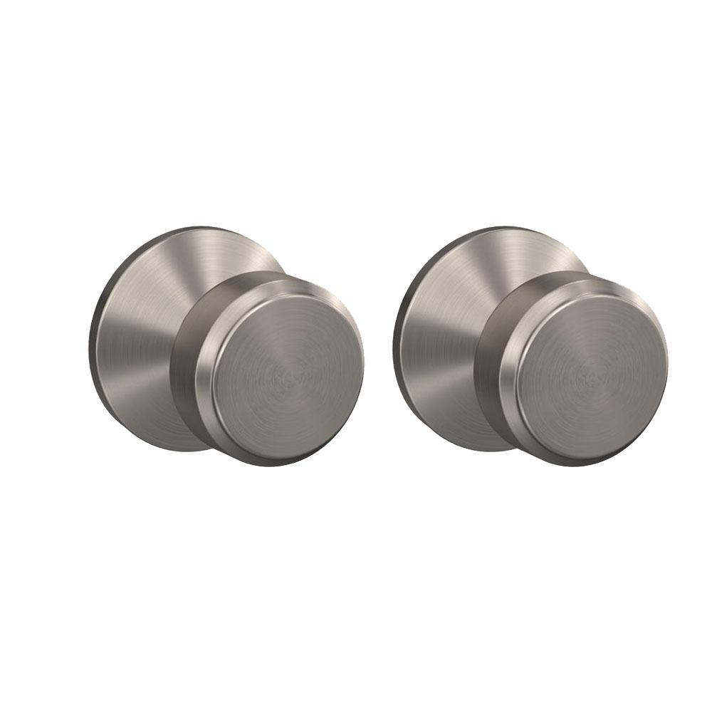Custom Bowery Matte Black Kinsler Trim Dummy  Door Knob (2-pack) - Super Arbor
