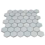 Elida Ceramica Skylight Hex 12-in x 12-in Glossy Glass Mosaic Wall Tile (0.97-sq ft per sheet)