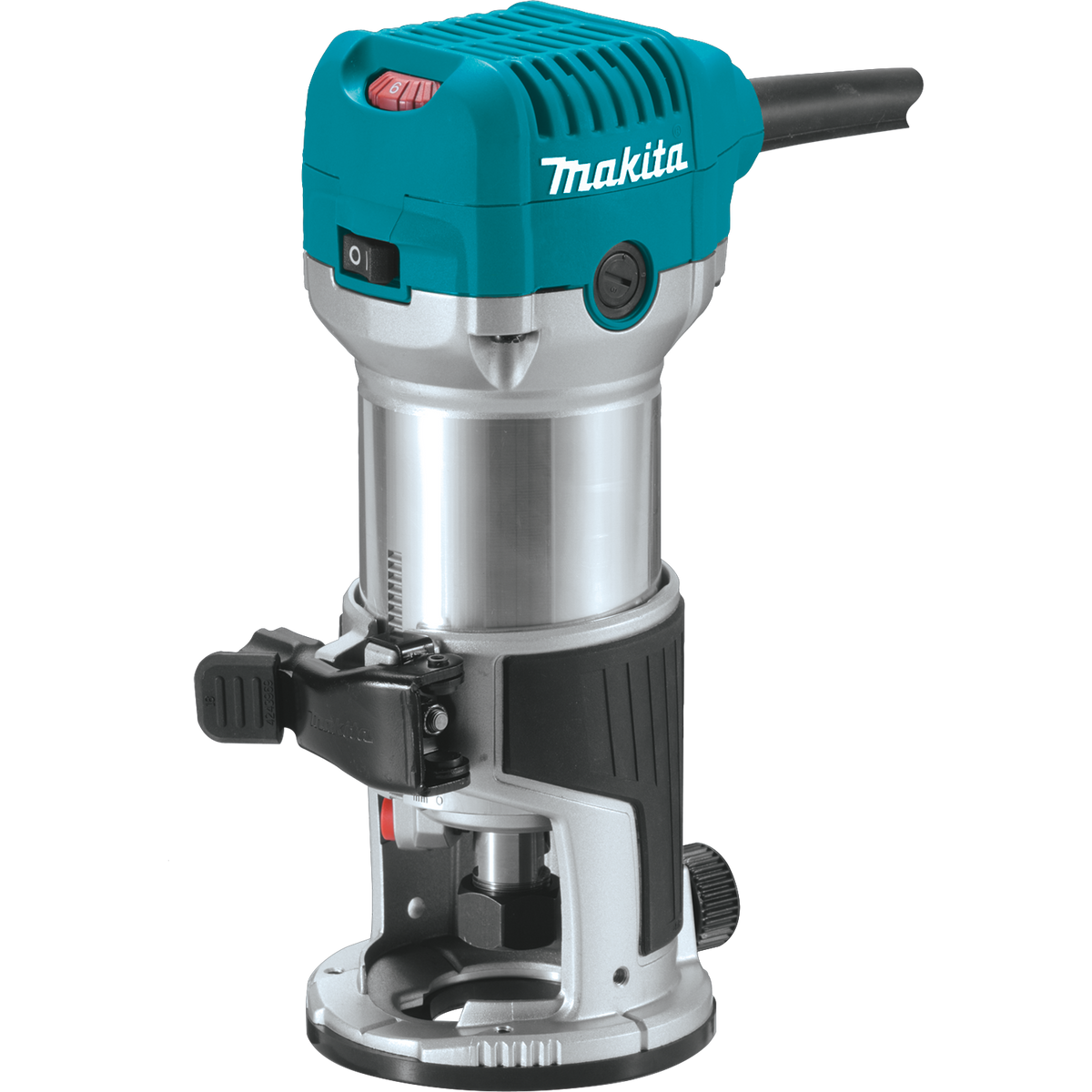 6.5 Amp 1-1/4 HP Fixed Base Corded Compact Router with Dust Extracting Attachment, RT0700C, RT0701C, XTR01