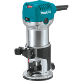 6.5 Amp 1-1/4 HP Fixed Base Corded Compact Router with Dust Extracting Attachment, RT0700C, RT0701C, XTR01