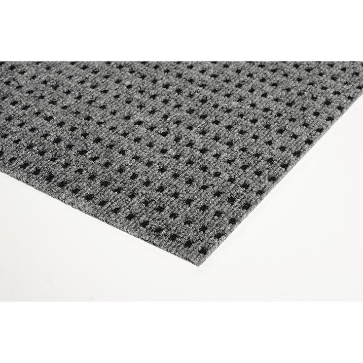 Foss First Impressions Tattersall Smoke w/ Blk 24 in. x 24 in. Commercial Peel and Stick Carpet Tile (15-tile / case)