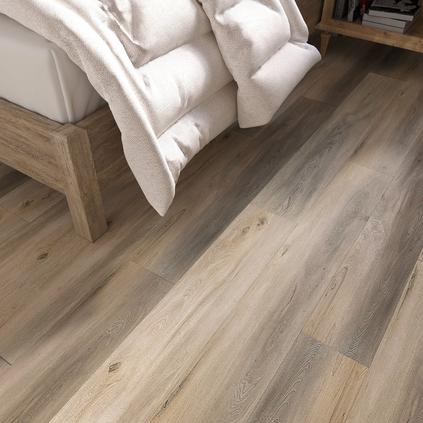 Lucida USA Maxcore Jasper 7-3/32-in Wide x 5-1/2-mm Thick Waterproof Interlocking Luxury Vinyl Plank Flooring (24.5-sq ft)