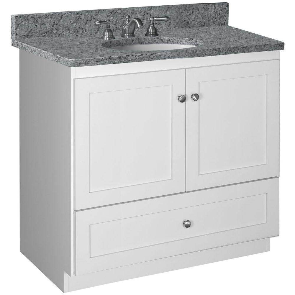 Shaker 42 in. W x 21 in. D x 34.5 in. H Vanity Cabinet Only in Natural Alder - Super Arbor