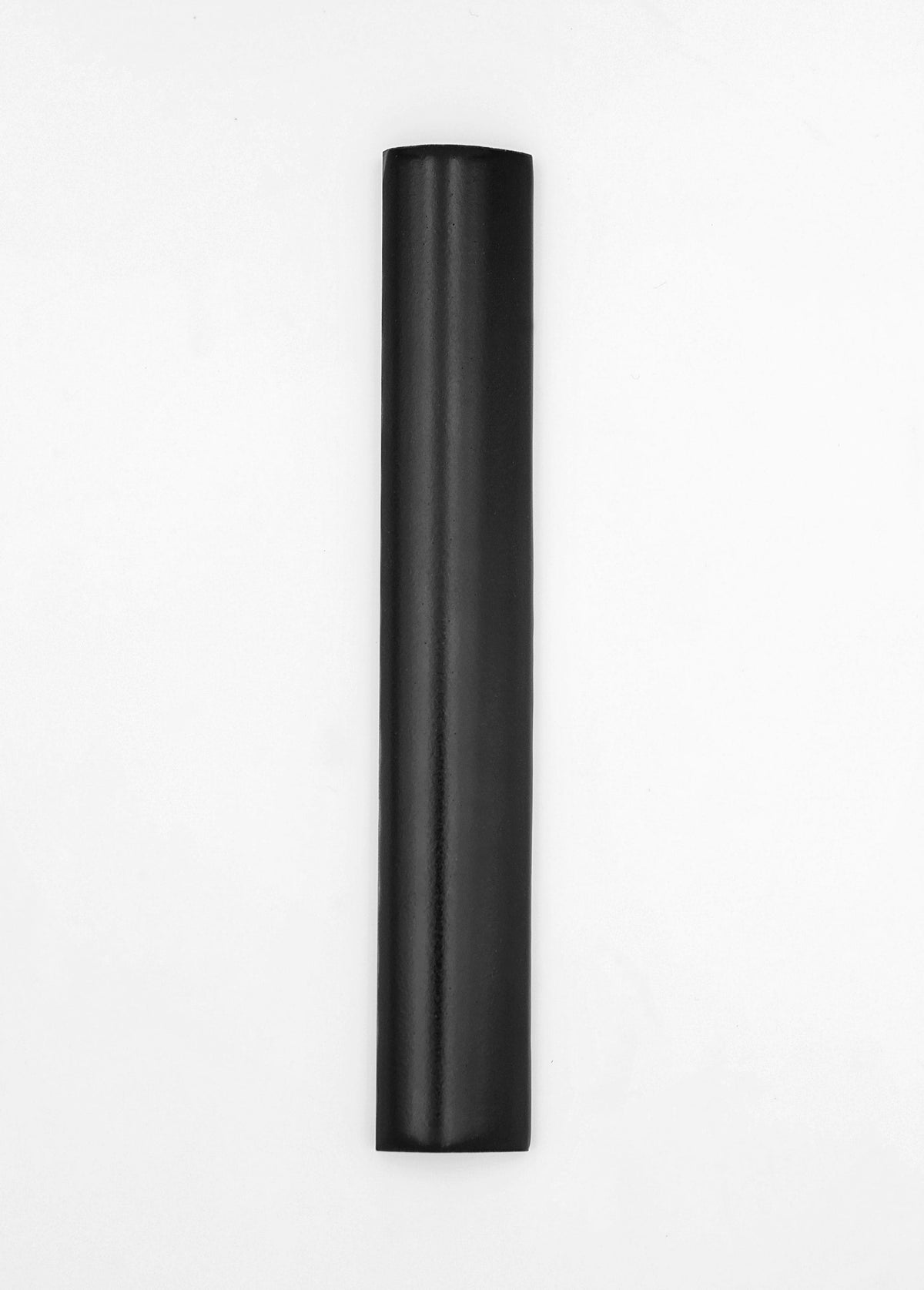 Apollo Tile 10-Pack Black 1/2-in x 8-in Ceramic Bullnose Tile (0.667-sq. ft/ Carton)