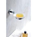 Caster Series Soap Dish in Polished Chrome - Super Arbor