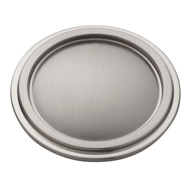 Sumner Street Home Hardware Grayson 2-1/2-in Center to Center Satin Nickel Rectangular Cup Drawer Pull