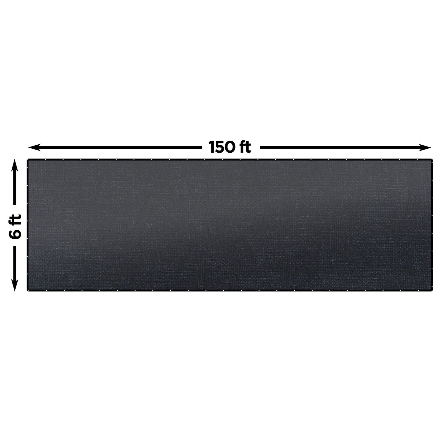 ALEKO 6-ft H x 150-ft W Dark Green Hdpe Chain Link Fence Screen
