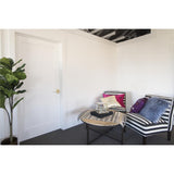 36 in. x 96 in. Shaker 1-Panel Primed Solid Hybrid Core MDF Interior Door Slab - Super Arbor
