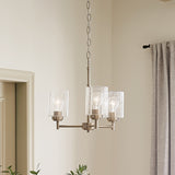 Kichler Winslow 3-Light Brushed Nickel Modern/Contemporary Chandelier