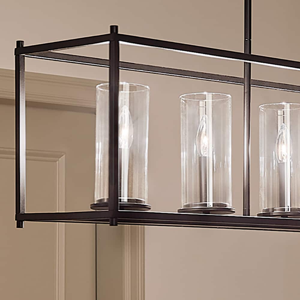 Kichler Crosby 5-Light Black Modern/Contemporary Chandelier