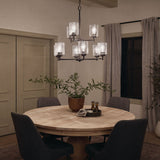 Kichler Winslow 9-Light Black Modern/Contemporary Chandelier
