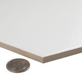Merola Tile Textile Hex White 8-5/8 in. x 9-7/8 in. Porcelain Floor and Wall Tile (11.56 sq. ft. / case)