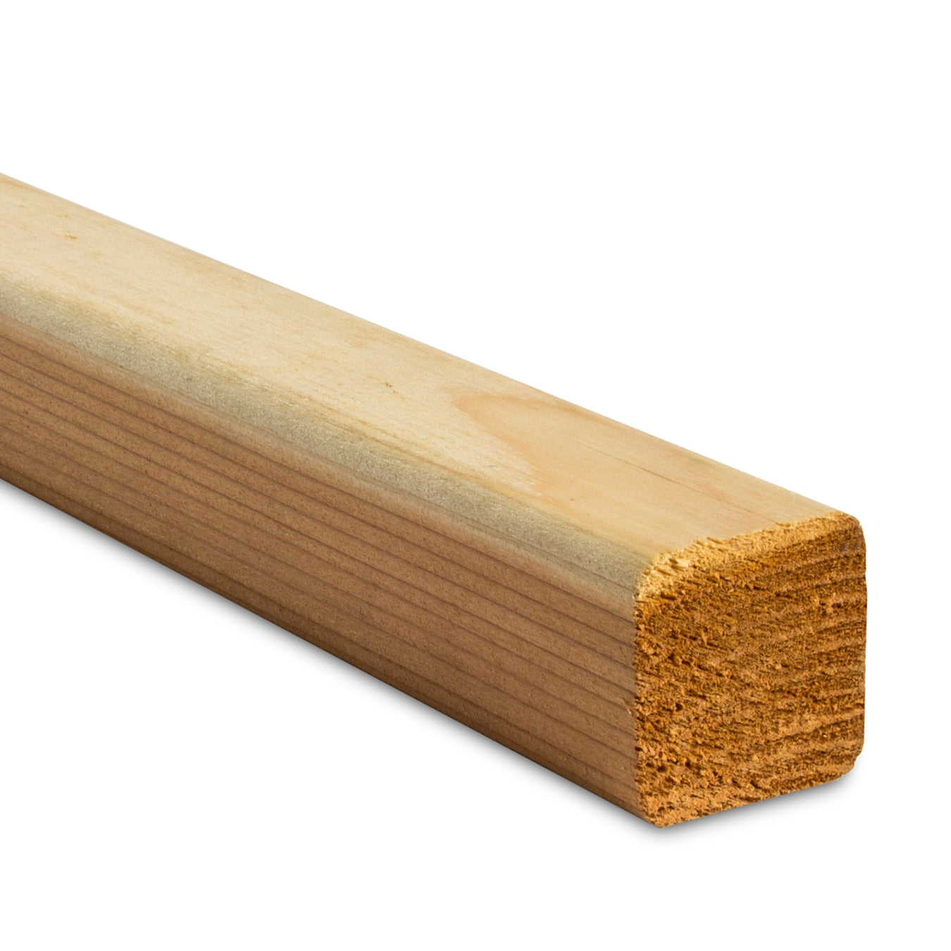 2-in x 42-in Redwood Wood Square Deck Baluster