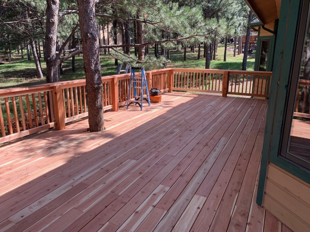 2-in x 48-in Redwood Wood Square Deck Baluster