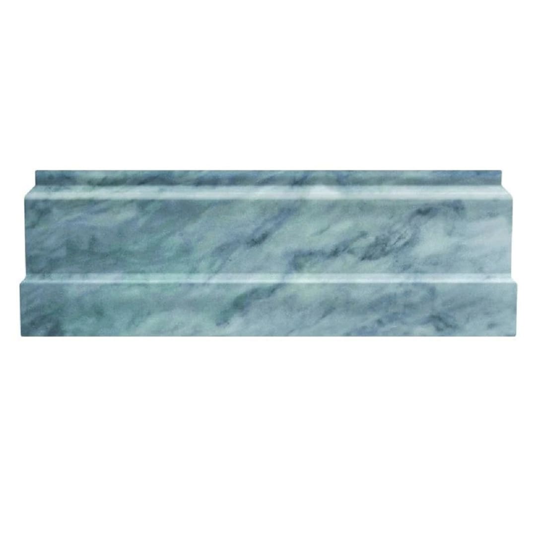 Apollo Tile 10-Pack Gray 4-in x 12-in Marble Baseboard Tile (3.33-sq. ft/ Carton)