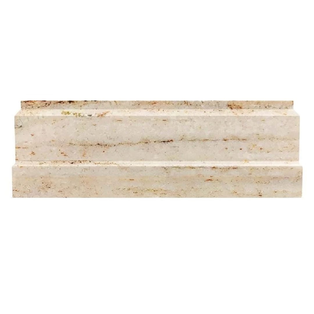 Apollo Tile 10-Pack Beige 4-in x 12-in Marble Baseboard Tile (3.33-sq. ft/ Carton)