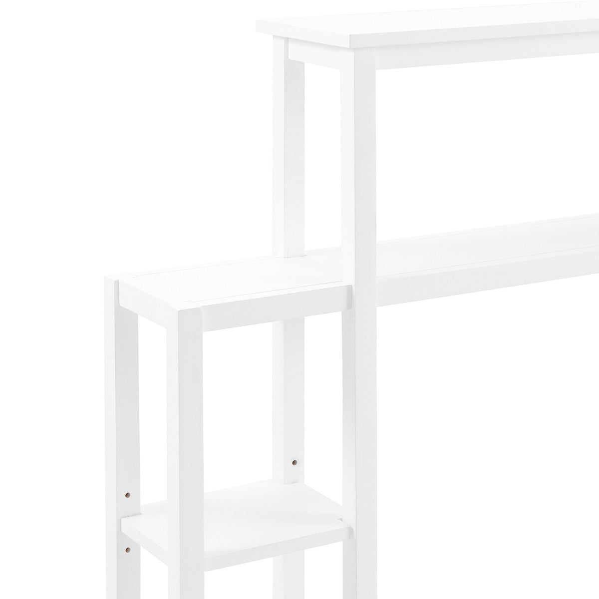 Alaterre Furniture 35-in x 49-in x 9-in White Wood Wall-mount Linen Cabinet