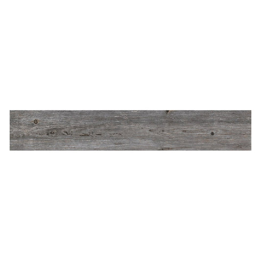Apollo Tile Ash Gray 8-in x 48-in Matte Porcelain Wood Look Tile (10.358-sq. ft/ Carton)