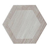 Apollo Tile (Sample) Woodnote Mink Gray 9-in x 9-in Matte Porcelain Patterned Floor and Wall Tile