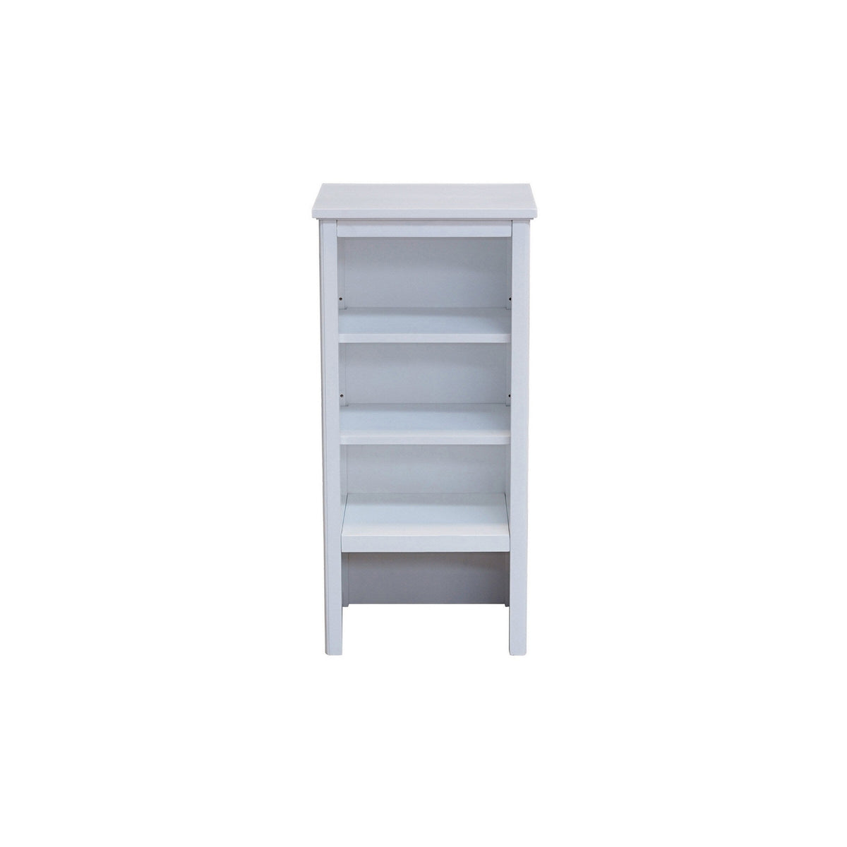 Alaterre Furniture Dorset 17-in x 65-in x 13-in White Wood Freestanding Linen Cabinet