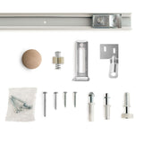 Masonite Traditional 24-in x 80-in Natural Flush Unfinished Hardwood Veneer Bifold Door (Hardware Included)