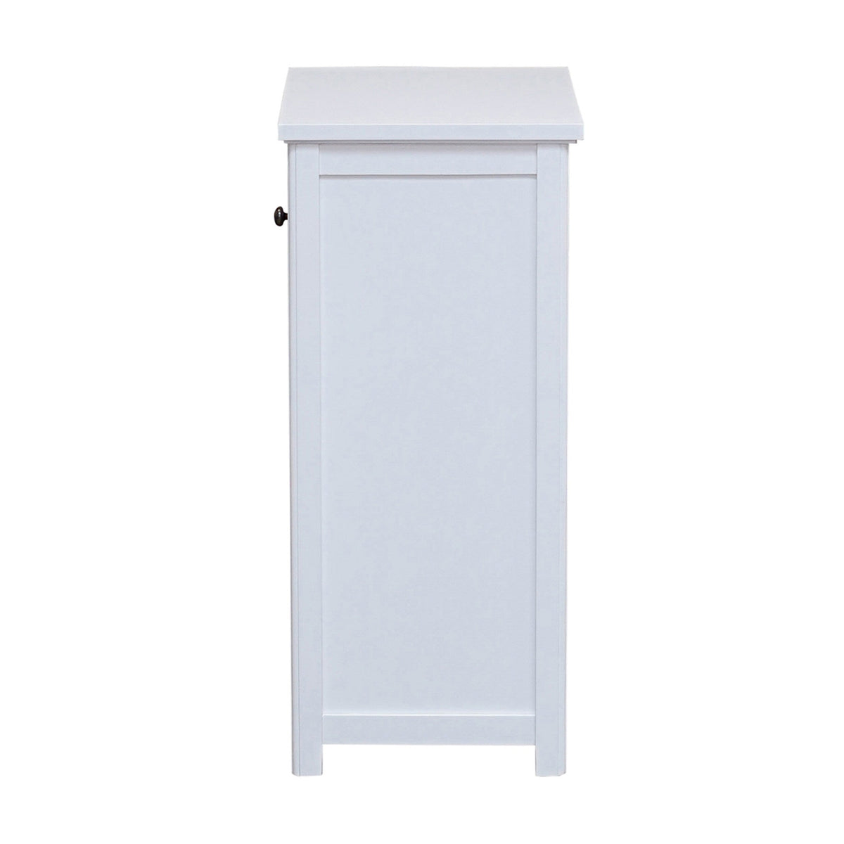 Alaterre Furniture Dorset 17-in x 29-in x 13-in White Wood Freestanding Linen Cabinet