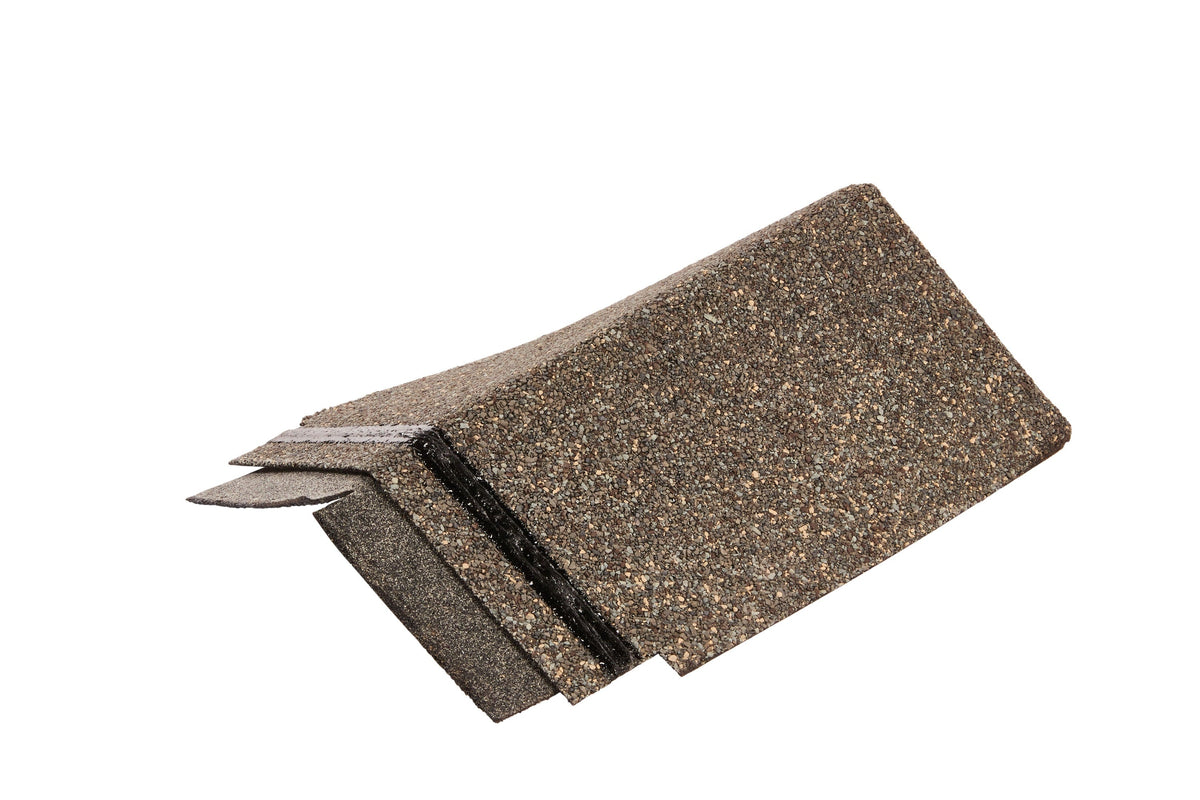 GAF Timbercrest Bullnose Cedar Hip & Ridge Roof Shingles, 20 Linear Ft per Bundle