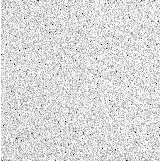 Armstrong Ceilings Sahara White Mineral Fiber Drop Ceiling Tile Sample