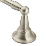 Moen Sage 18-in Spot Resist Brushed Nickel Wall Mount Single Towel Bar