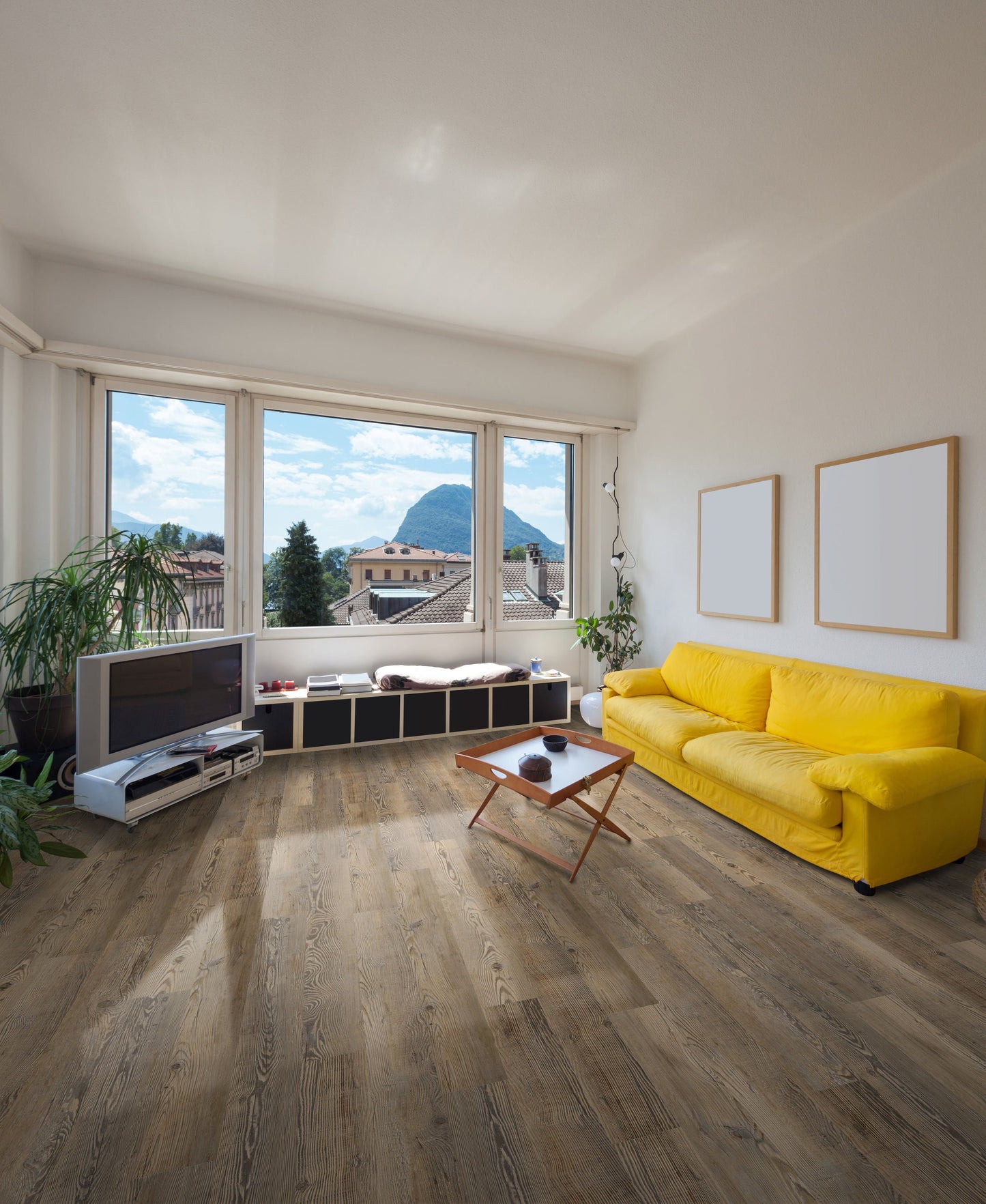 CALI Longboards Vinyl Pro Point Break Pine 9-in W x 70.87-in L x 8-mm T Waterproof Interlocking Luxury Vinyl Plank Flooring, 20-mil Wear Layer (26.62-sq ft/Carton)