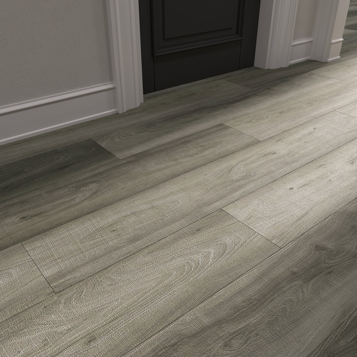 Lucida USA Maxcore Silver Leaf 7-3/32-in Wide x 5-1/2-mm Thick Waterproof Interlocking Luxury Vinyl Plank Flooring (24.5-sq ft)