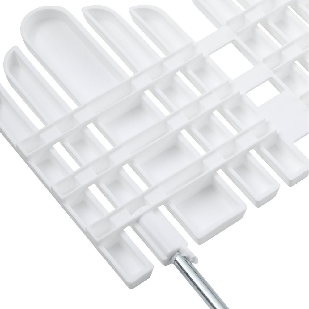 22 in. x 10 in. Plastic Adirondack Decorative Border Lawn Edging - Super Arbor