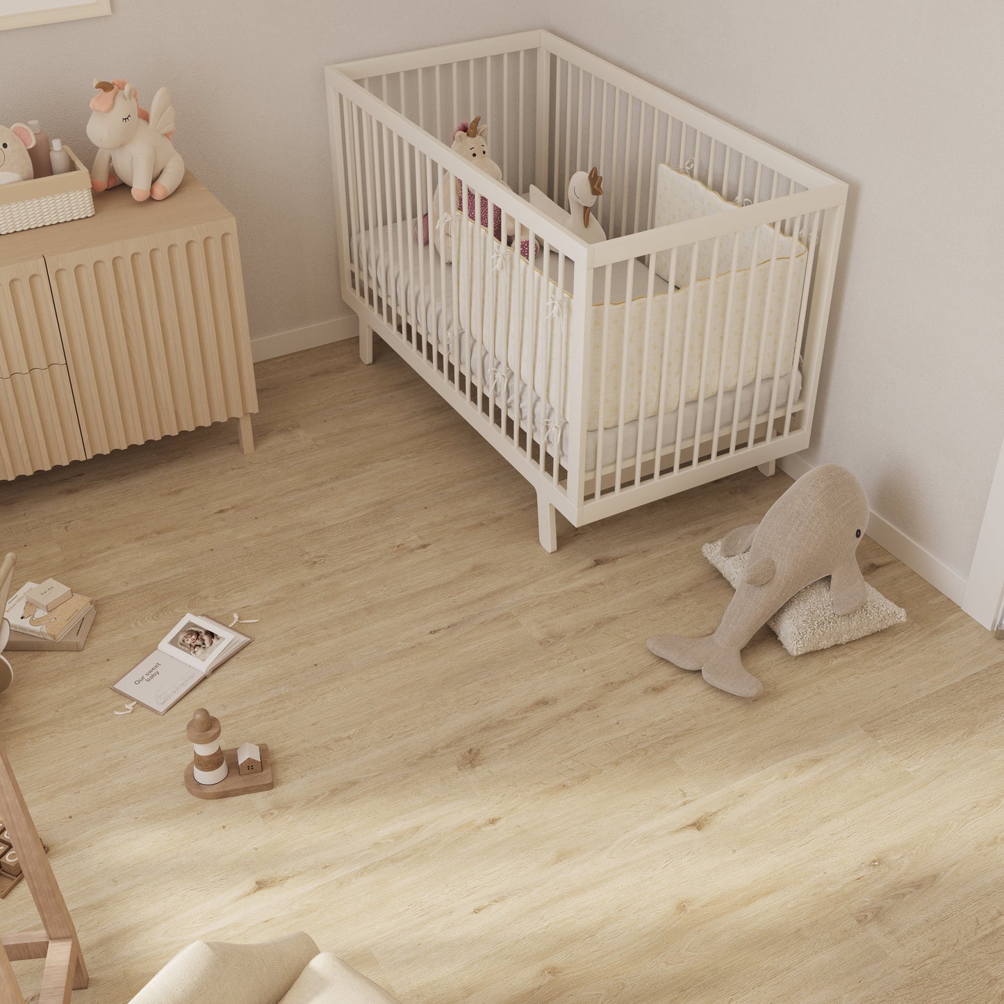 Lucida USA MaxCore Hesonite 7-3/32-in W x 5.5-mm T Waterproof Click-Lock Luxury Vinyl Plank Flooring, 24.5-sq ft/Box
