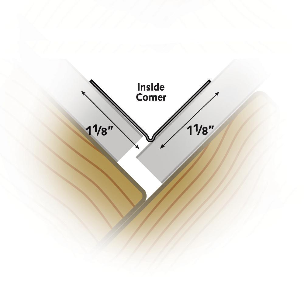 2-1/4 in. x 100 ft. Medium Composite Flexible Corner Bead - Super Arbor