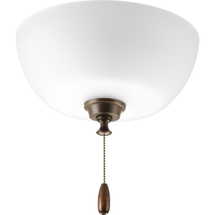 Wisten Collection 2-Light Unfinished Ceiling Fan Light Kit