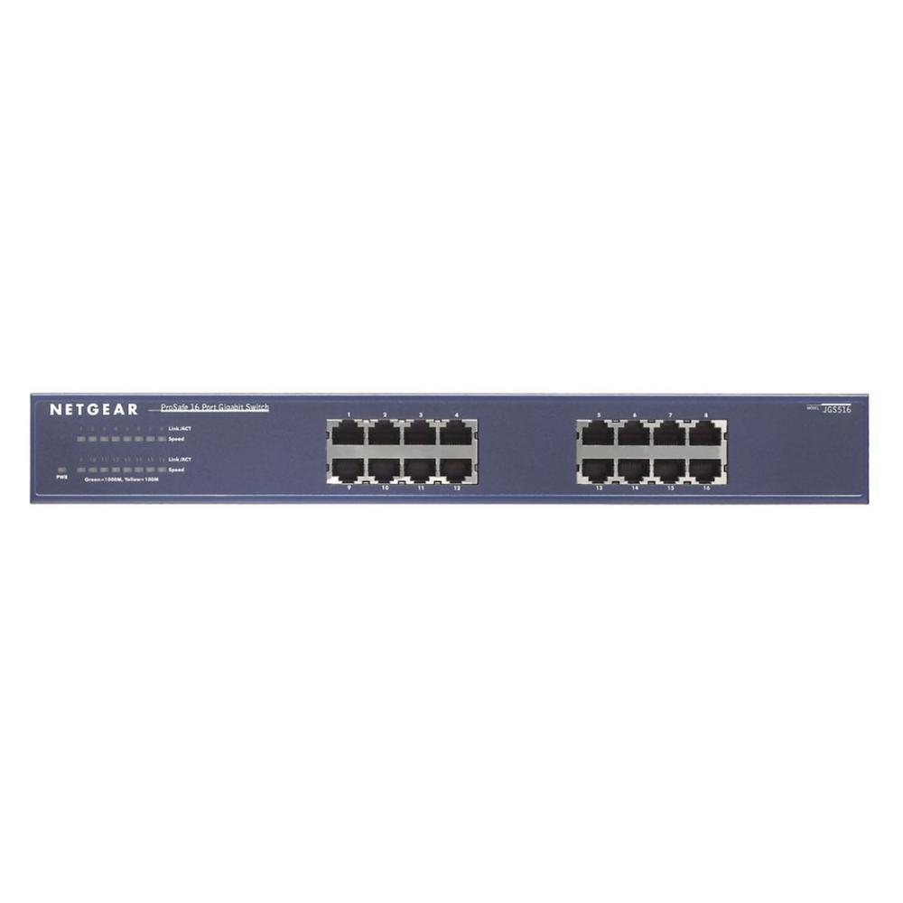 16-Port Gigabit Ethernet Unmanaged Switch - Super Arbor