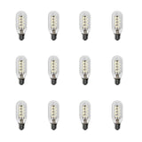 Feit Electric 40-Watt Equivalent T14 Dimmable LED Clear Glass Vintage Edison Light Bulb With Spiral Filament Warm White (12-Pack)