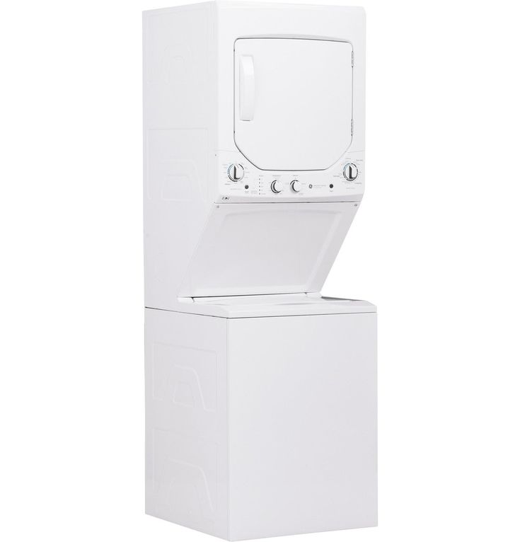 GE White Laundry Center with 2.3 cu. ft. Washer and 4.4 cu. ft. 240-Volt Vented Electric Dryer