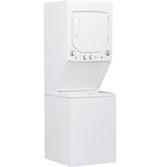 GE White Laundry Center with 2.3 cu. ft. Washer and 4.4 cu. ft. 240-Volt Vented Electric Dryer