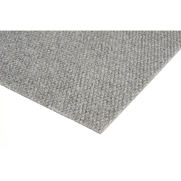 Foss Peel and Stick Caserta Sky Grey Hobnail 18 in. x 18 in. Residential Carpet Tile (10 Tiles/Case)