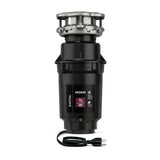 MOEN Lite Series 1/3 HP Continuous Feed Garbage Disposal including Stainless Drain Stopper