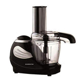 1.5-Cup Single Speed Black Mini Food Processor Chopping Blade, Mixer, Shredding/Slicing Disc