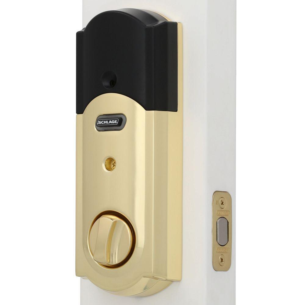 Camelot Bright Brass Connect Smart Lock - Super Arbor