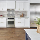 Mohawk ForeverStyle Oak Wood 6-in x 24-in Matte Porcelain Wood Look Floor Tile