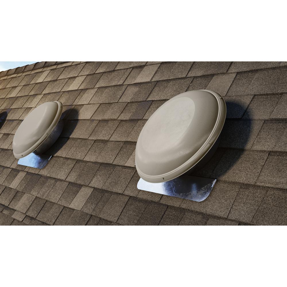 1500 CFM Weatherwood Galvanized Steel Electric Powered Attic Fan with Adjustable Thermostat - Super Arbor