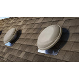 1500 CFM Weatherwood Galvanized Steel Electric Powered Attic Fan with Adjustable Thermostat - Super Arbor