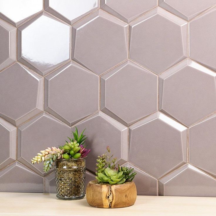 Magen Leveled-Hex Gray Polished Ceramic Hexagon Tile