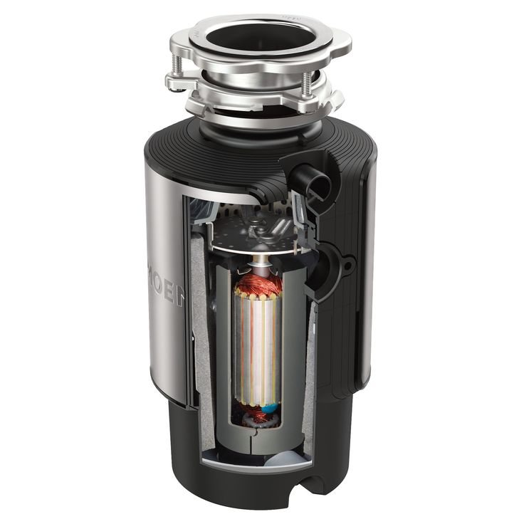 MOEN Chef Series 1 HP Continuous Feed Garbage Disposal with Sound Reduction and Universal Mount
